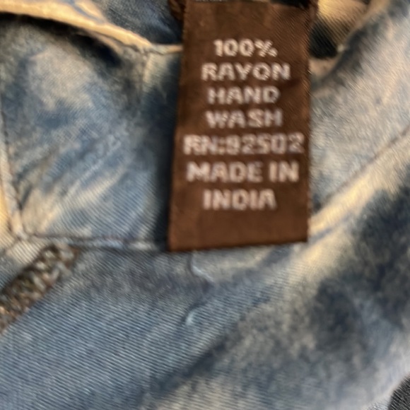 NWT.  Sacred Threads Romper.  S/M.   BL/BL03.  222189 - Picture 4 of 4